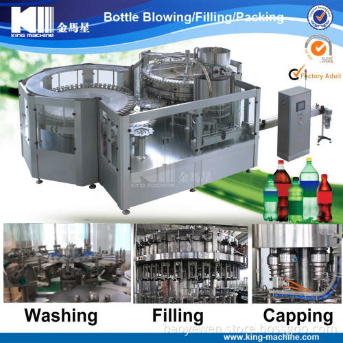 Carbonated drinks filling line